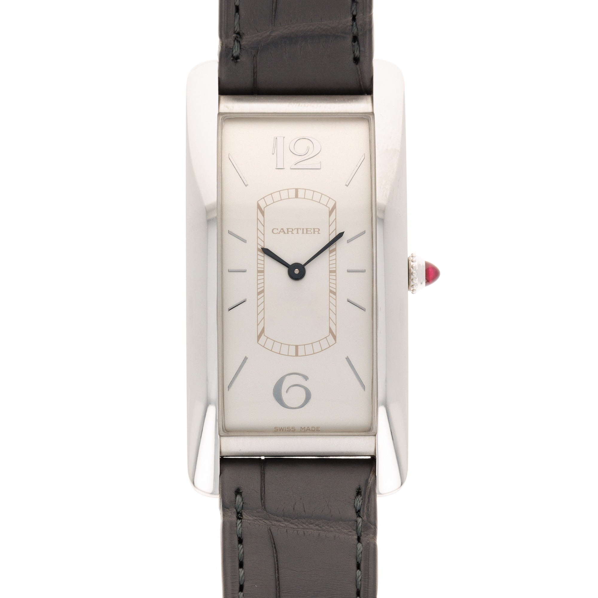 Cartier - Cartier Platinum Tank Cintree Ref. 4124 - The Keystone Watches