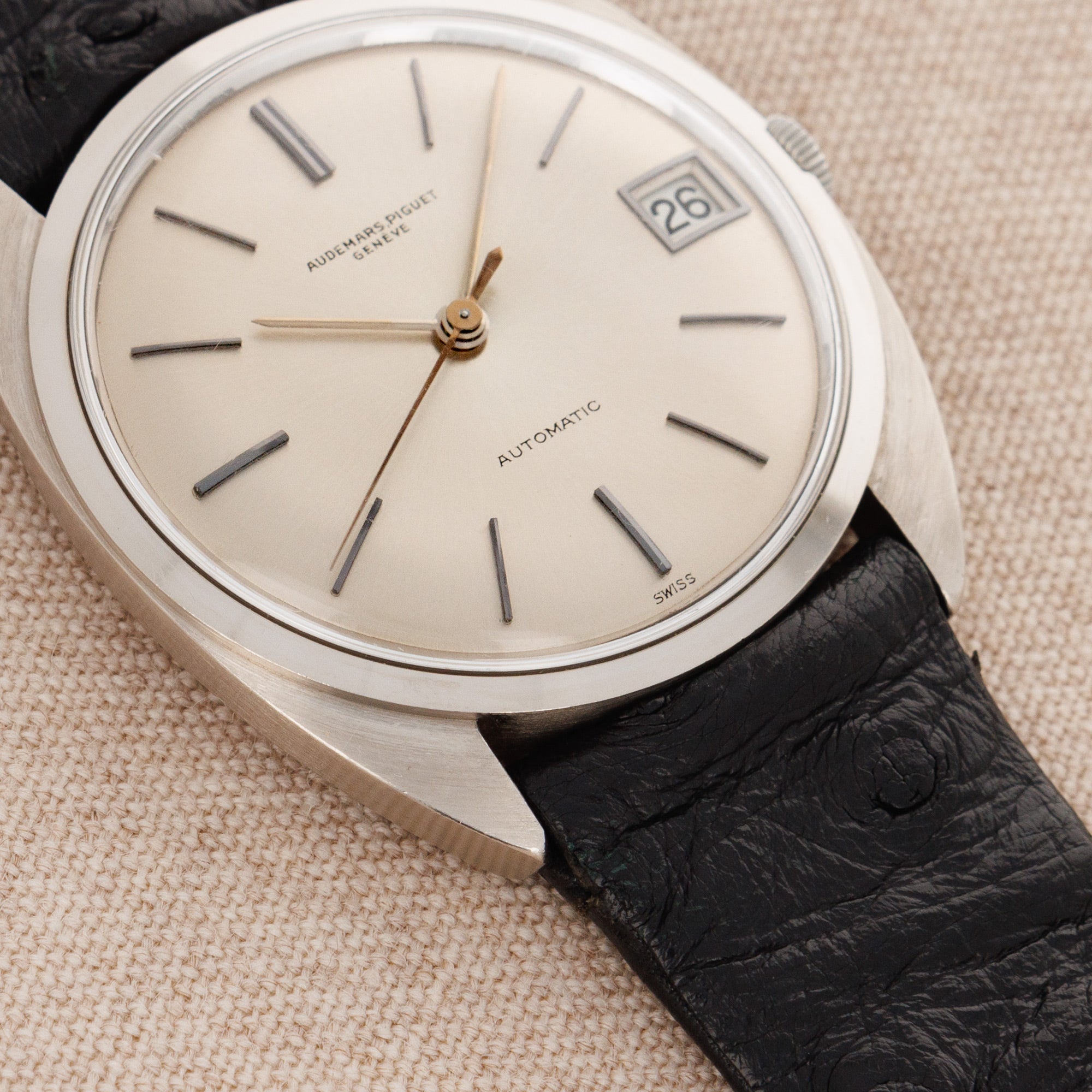 Audemars Piguet - Audemars Piguet White Gold Tonneau Watch - The Keystone Watches