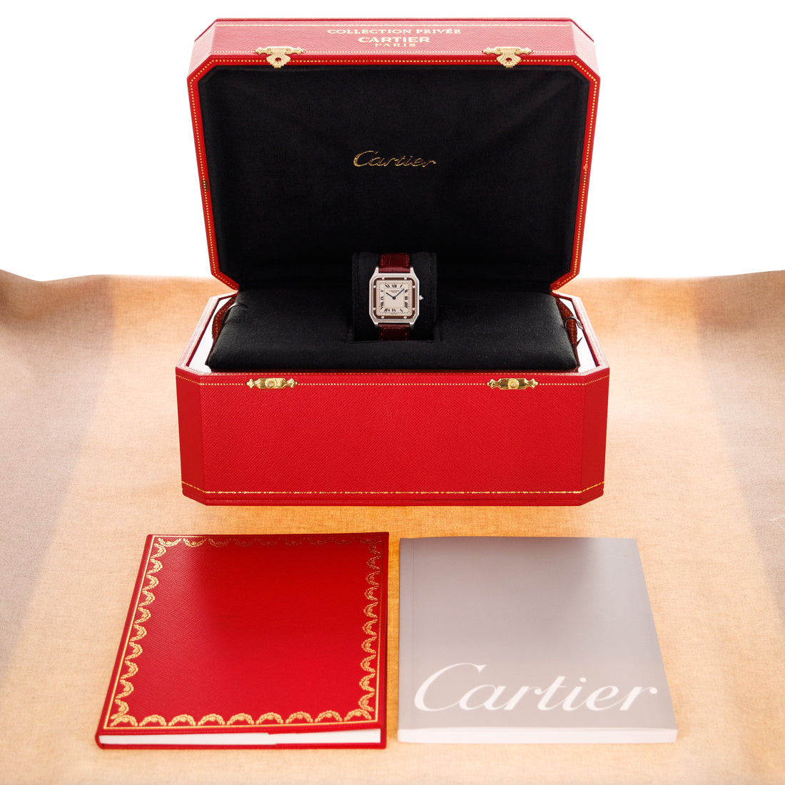 Cartier Santos W1528251 Platinum The Keystone Watches