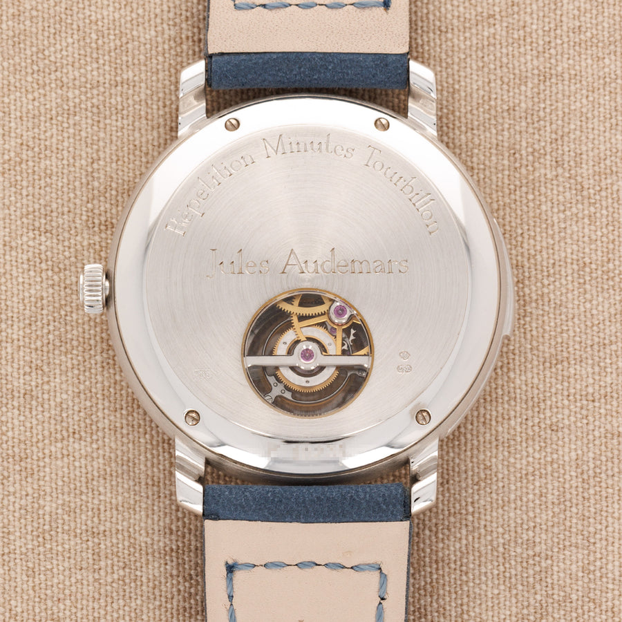 Audemars Piguet White Gold Tourbillon Repeater Watch Ref. 25858