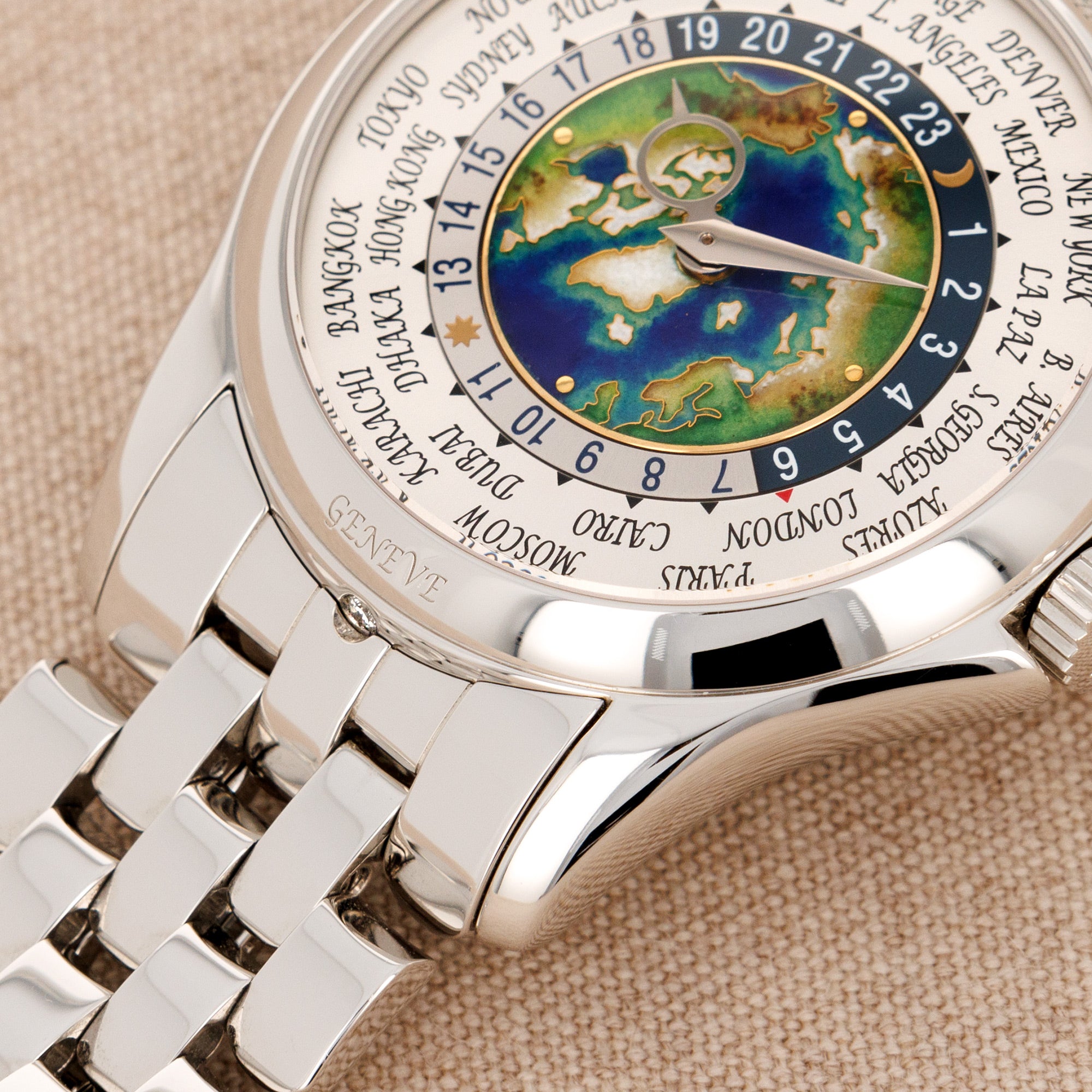 Patek Philippe Platinum World Time Watch Ref. 5131