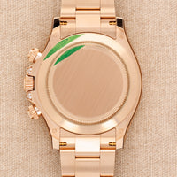 Rolex Rose Gold Cosmograph Daytona Rainbow Watch Ref. 116595