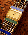 Chopard - Chopard Yellow Gold Lapis & Nephrite Watch - The Keystone Watches
