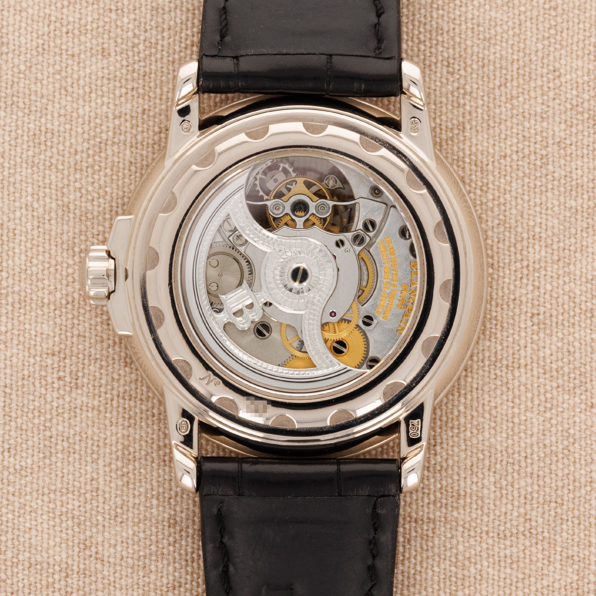 Blancpain - Blancpain Platinum Leman Tourbillon Perpetual Calendar 8 Days Watch Ref. 2625 - The Keystone Watches