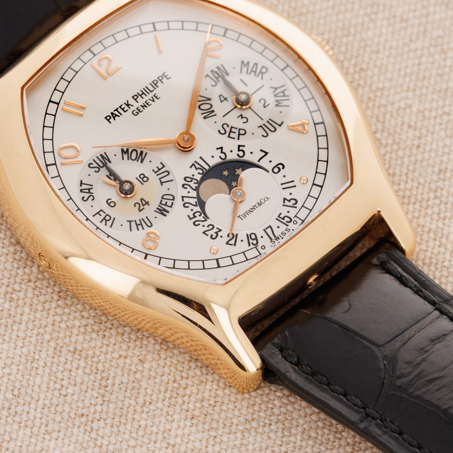 Patek Philippe Rose Gold Perpetual Calendar Ref. 5040 retailed by Tiffany & Co.