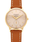Patek Philippe - Patek Philippe Yellow Gold Calatrava ref 3893 with Cream Tiffany & Co. Dial - The Keystone Watches