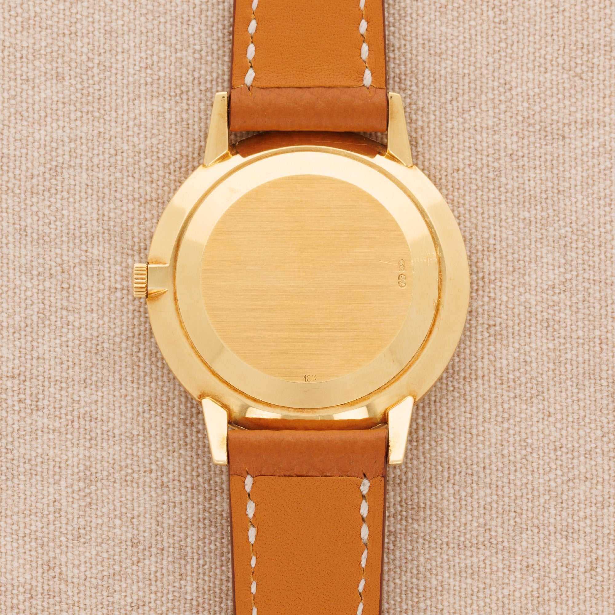 Patek Philippe - Patek Philippe Yellow Gold Calatrava ref 3893 with Cream Tiffany &amp; Co. Dial - The Keystone Watches