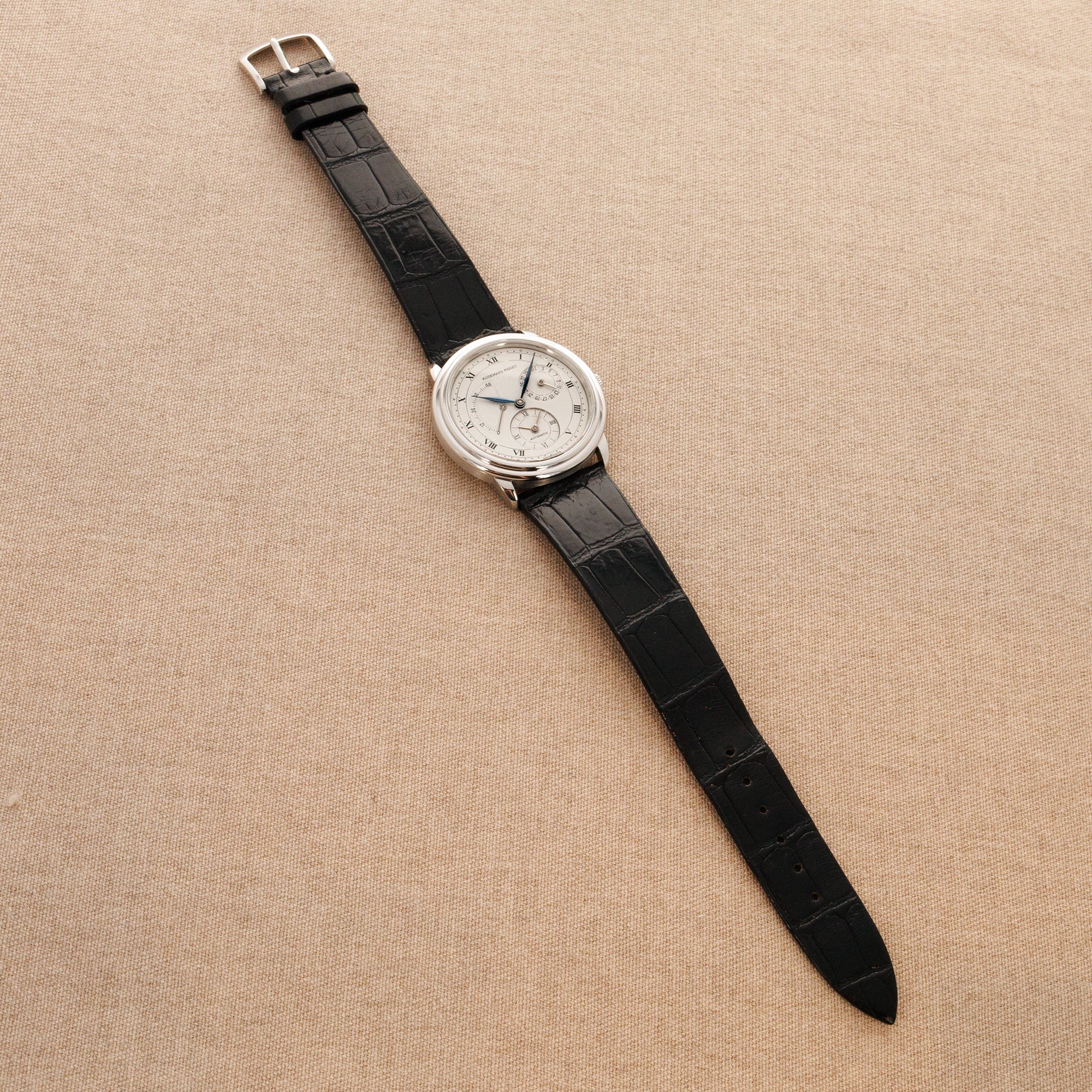 Audemars Piguet - Audemars Piguet Platinum Dual Time Ref 25685 - The Keystone Watches