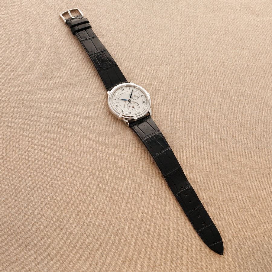 Audemars Piguet Platinum Dual Time Ref 25685