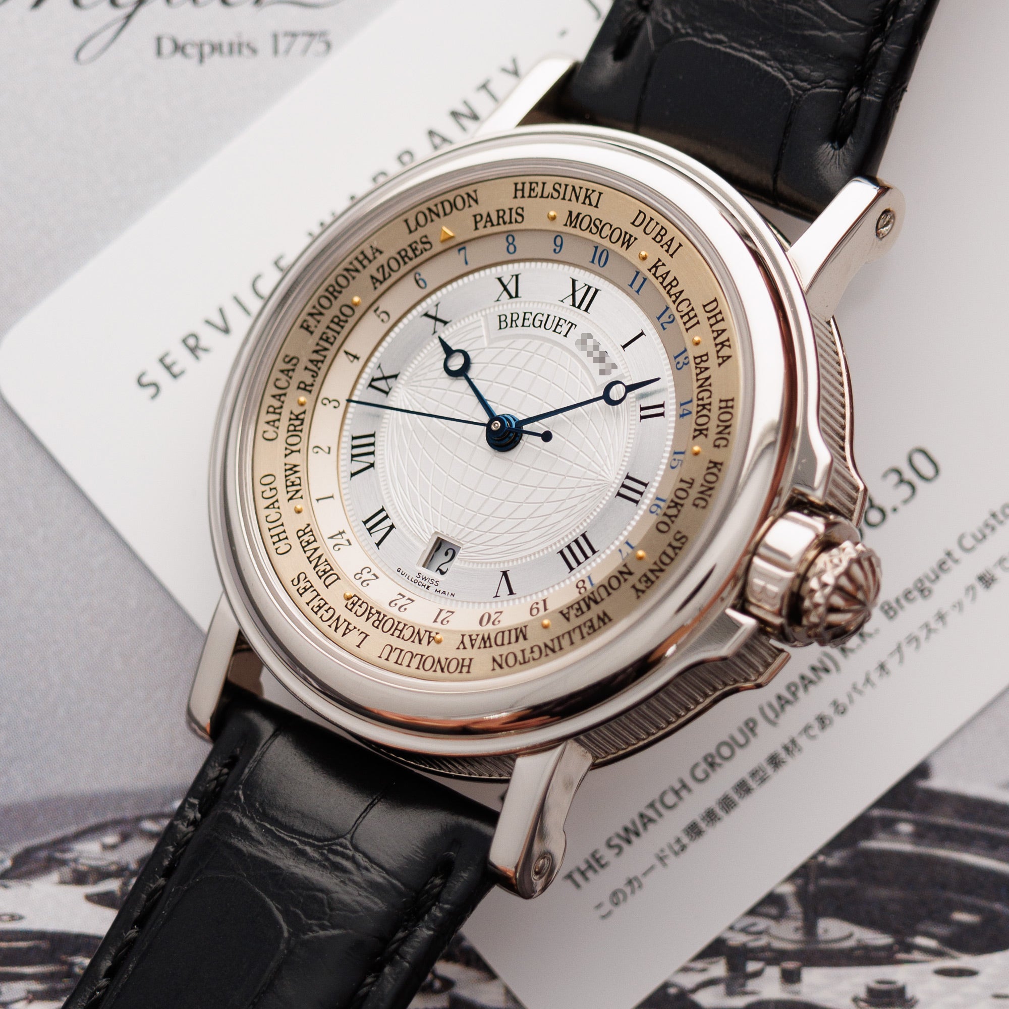 Breguet - Breguet White Gold Hora Mundi World Time Ref. 3700BB - The Keystone Watches