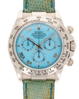 Rolex - Rolex White Gold Daytona Blue Beach Ref. 116519 - The Keystone Watches
