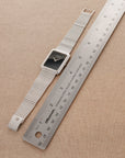 Patek Philippe - Patek Philippe White Gold Bracelet Watch Ref. 3649 with Onyx Dial - The Keystone Watches