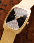 Vacheron Constantin - Vacheron Constantin Yellow Gold Bracelet Watch Ref. 44003 with Factory Diamond and Onyx Dial - The Keystone Watches