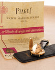 Piaget - Piaget Yellow Gold Coin Watch Ref. 900B with Original Warranty - The Keystone Watches