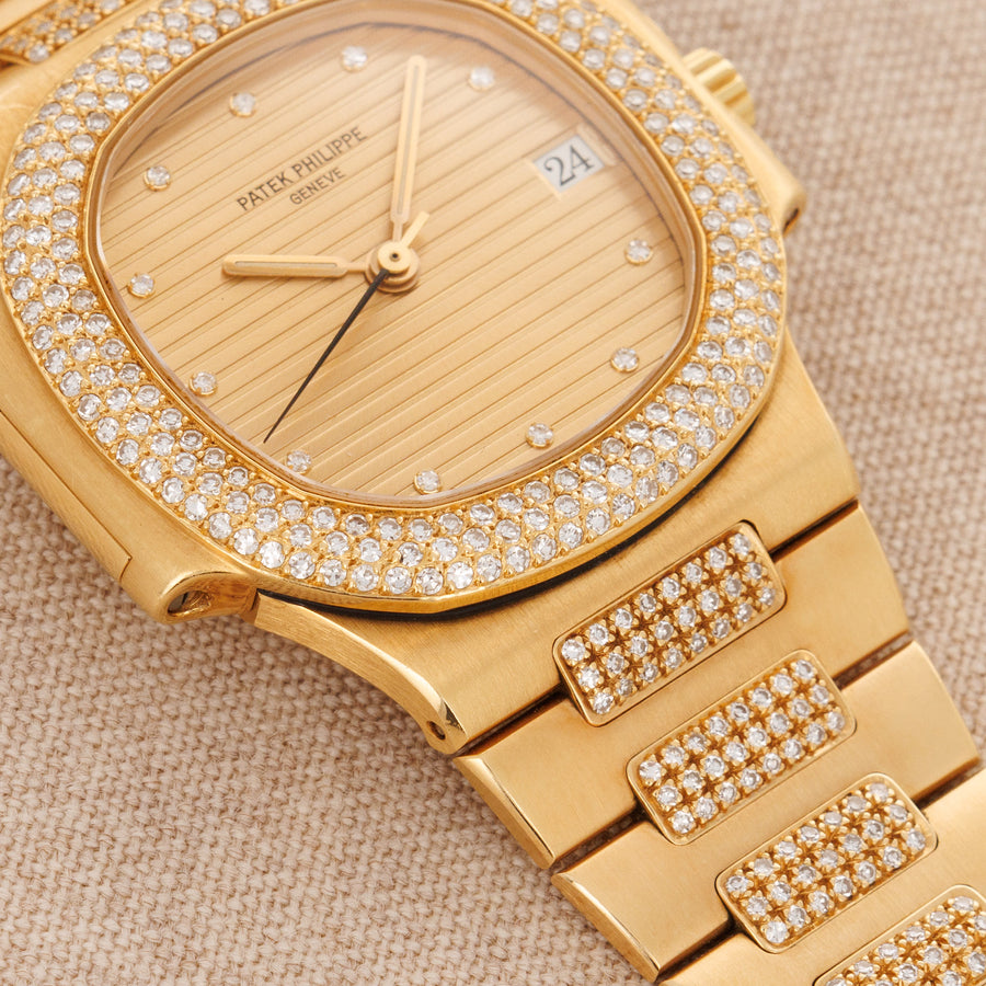 Patek Philippe Yellow Gold Nautilus Watch Ref. 3800/103