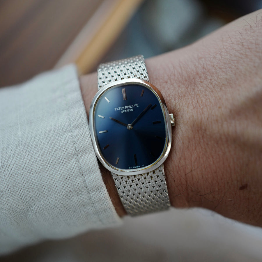 Patek Philippe White Gold Ellipse Ref. 3748