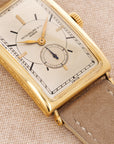 Patek Philippe - Patek Philippe Yellow Gold Rectangular Watch Ref. 10 with Remarkable Engraving Details - The Keystone Watches