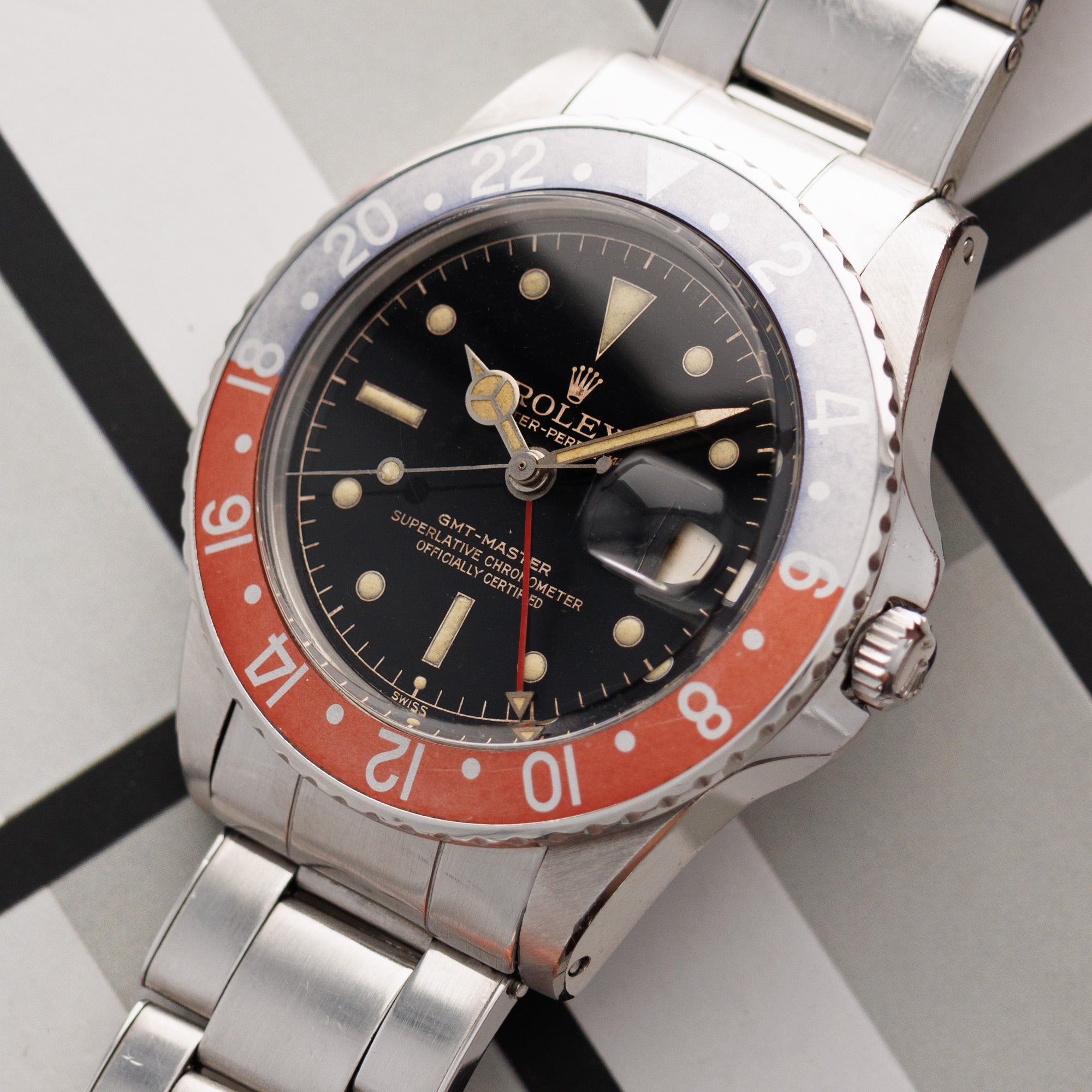 Rolex - Rolex Steel GMT Master Ref. 1675 with Gilt Chapter Ring Dial - The Keystone Watches