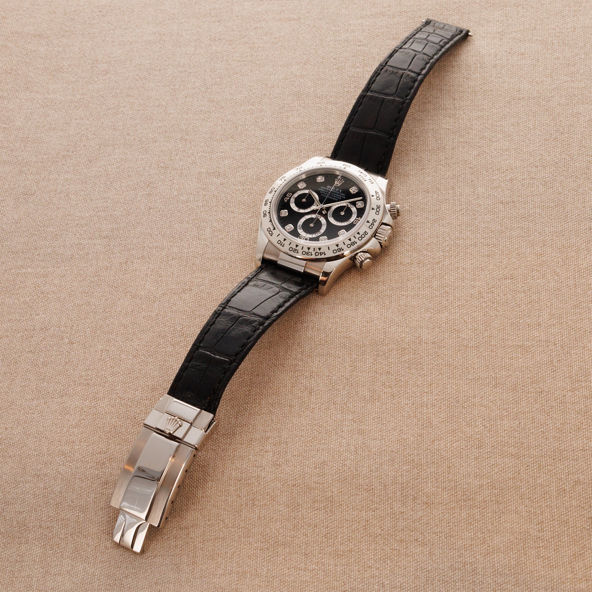 Rolex - Rolex White Gold Daytona Ref. 116519 with Original Sticker on Back - The Keystone Watches