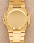 Patek Philippe - Patek Philippe Yellow Gold Nautilus Ref. 3800/105 with Pave Diamond and Emerald - The Keystone Watches