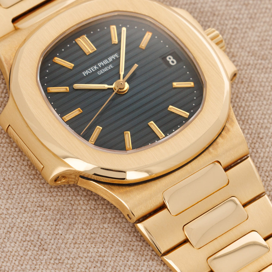 Patek Philippe Yellow Gold Nautilus Ref. 3800J