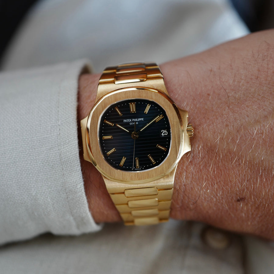 Patek Philippe Yellow Gold Nautilus Ref. 3800J