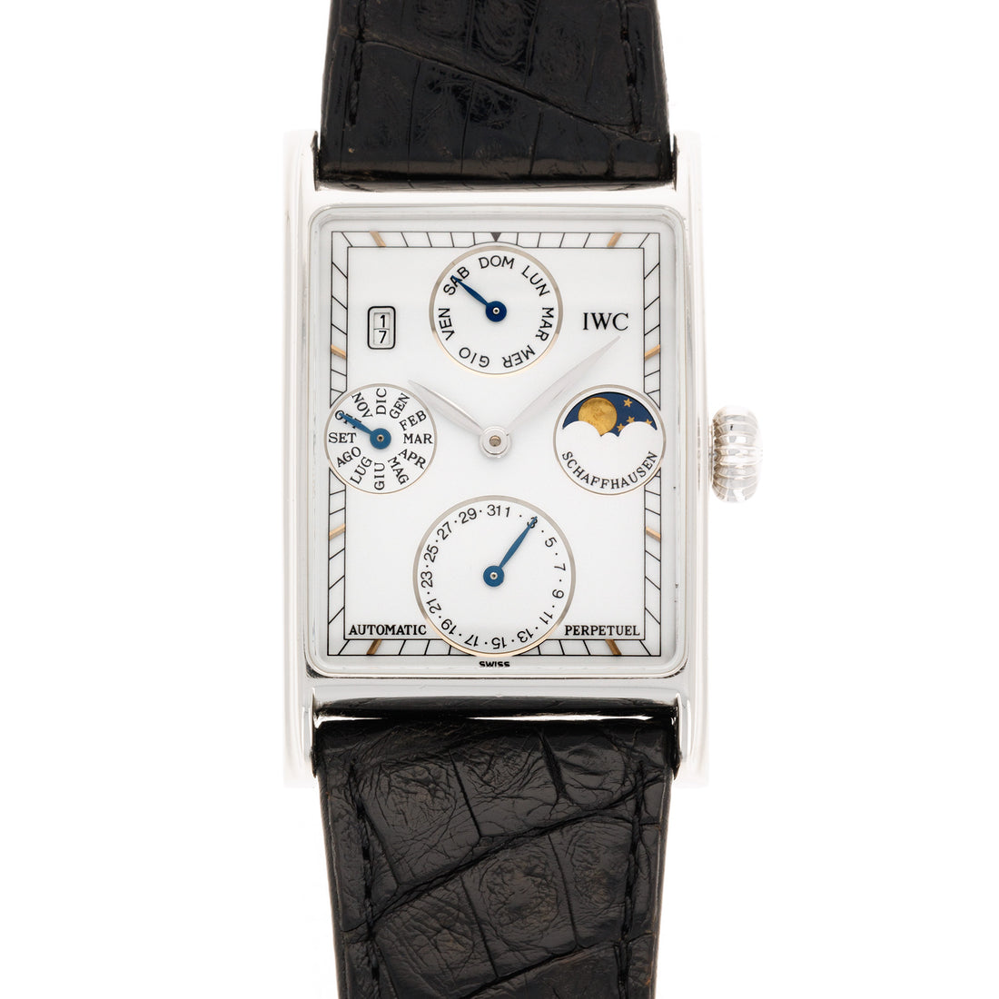 IWC Platinum Novecento Perpetual Calendar Ref. 3546
