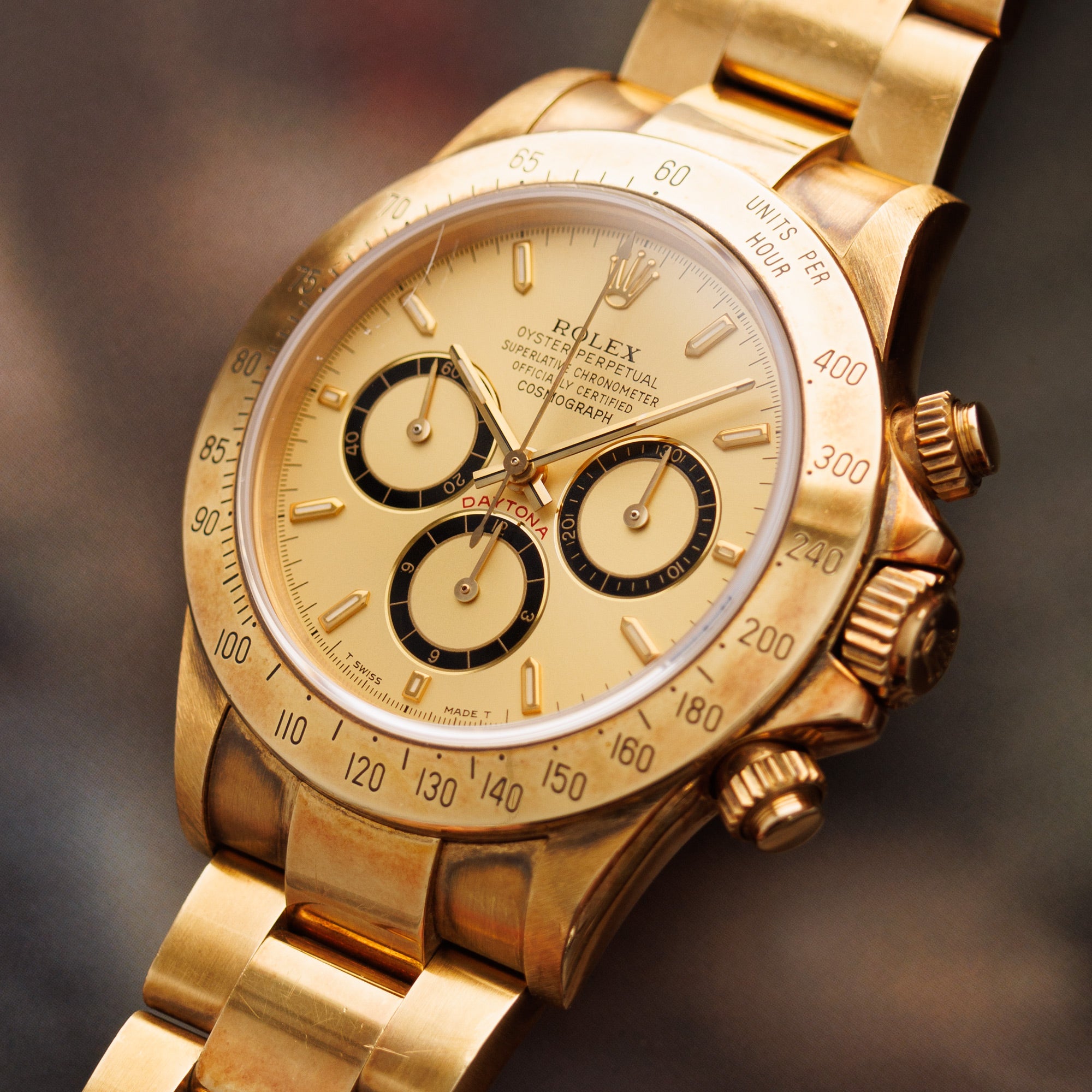 Rolex Yellow Gold Daytona Ref. 16528 with N Serial