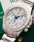 Rolex - Rolex Platinum Cosmograph Daytona Diamond Watch Ref. 116576 - The Keystone Watches