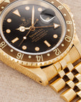 Rolex Yellow Gold GMT-Master II Ref. 16718 retailed by Tiffany & Co.