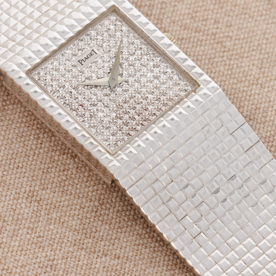 Piaget White Gold Pave Watch Ref. 9352H24