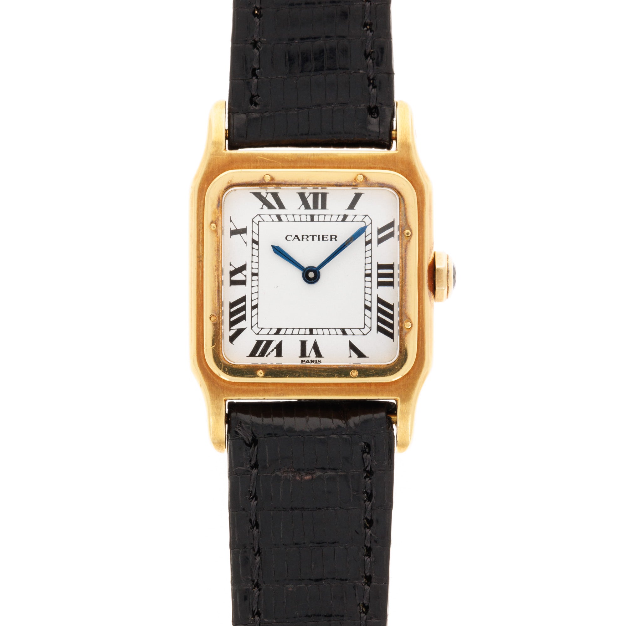 Cartier - Cartier Yellow Gold Santos Ref. 78097 with Paris Dial - The Keystone Watches