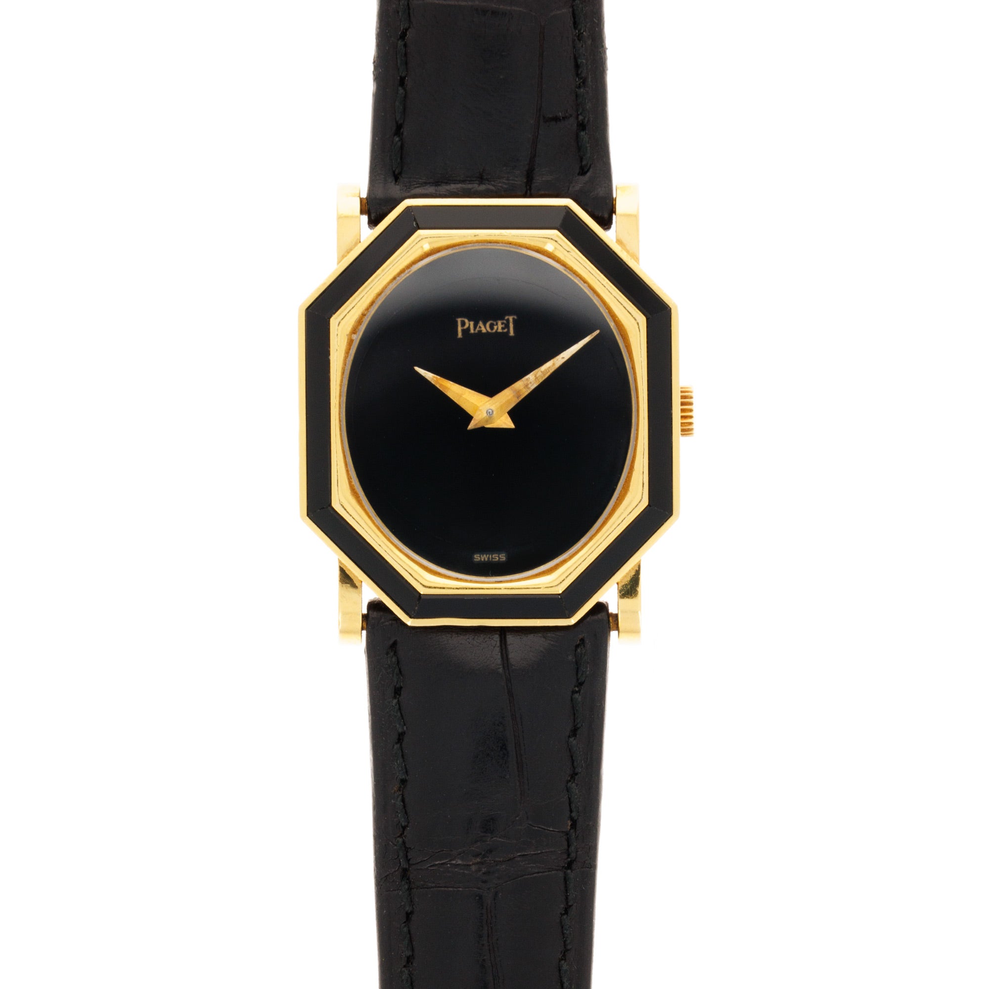 Piaget - Piaget Yellow Gold and Onyx Watch Ref. 9341 - The Keystone Watches