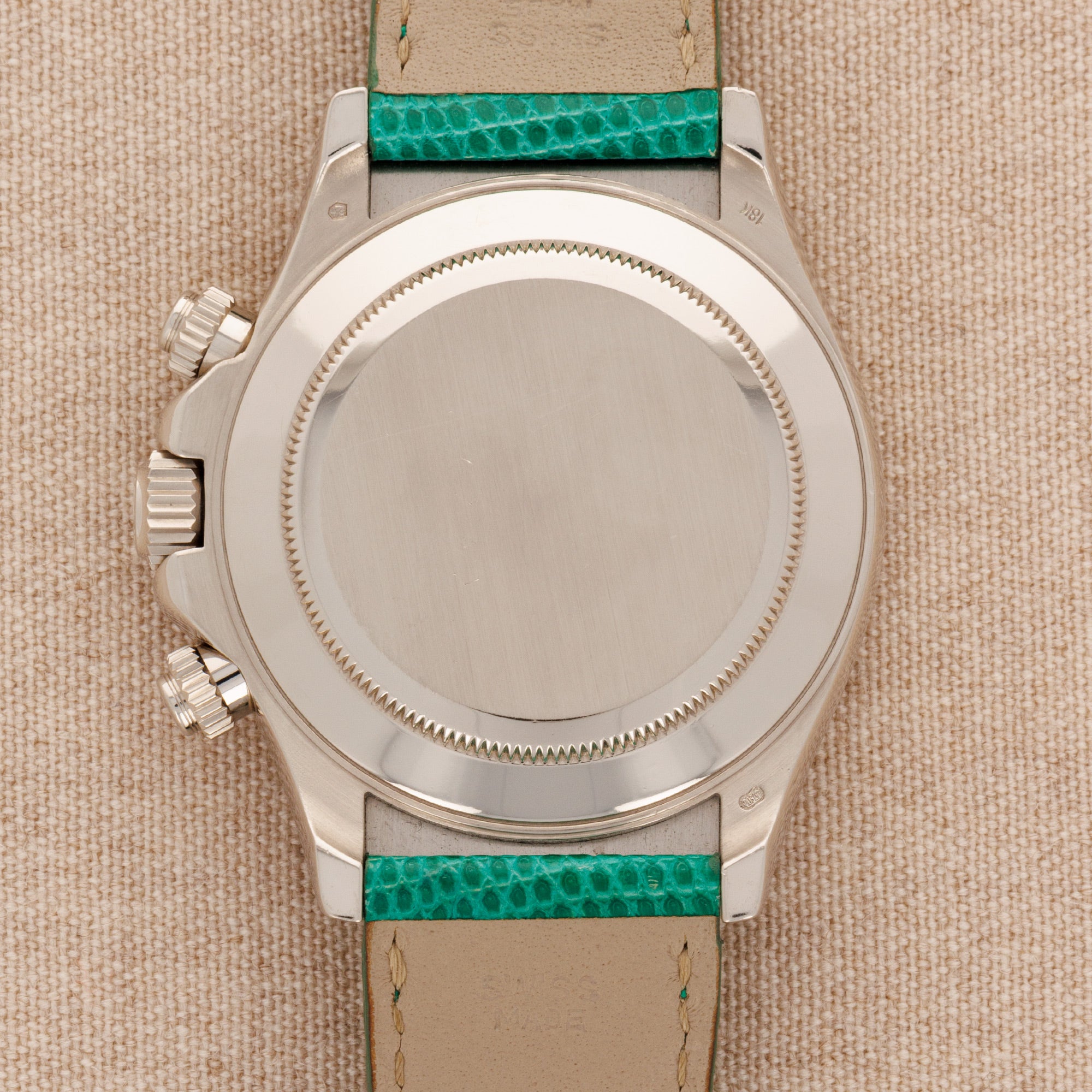 Rolex - Rolex White Gold Daytona Green Beach Watch Ref. 116519 - The Keystone Watches