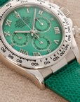 Rolex - Rolex White Gold Daytona Green Beach Watch Ref. 116519 - The Keystone Watches