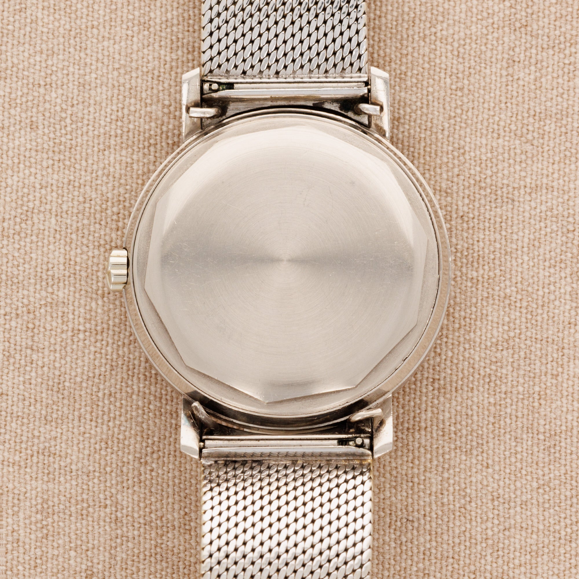 Patek Philippe - Patek Philippe White Gold Calatrava Watch Ref. 3445 on Bracelet - The Keystone Watches