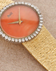 Piaget - Piaget Yellow Gold Coral Diamond Watch - The Keystone Watches