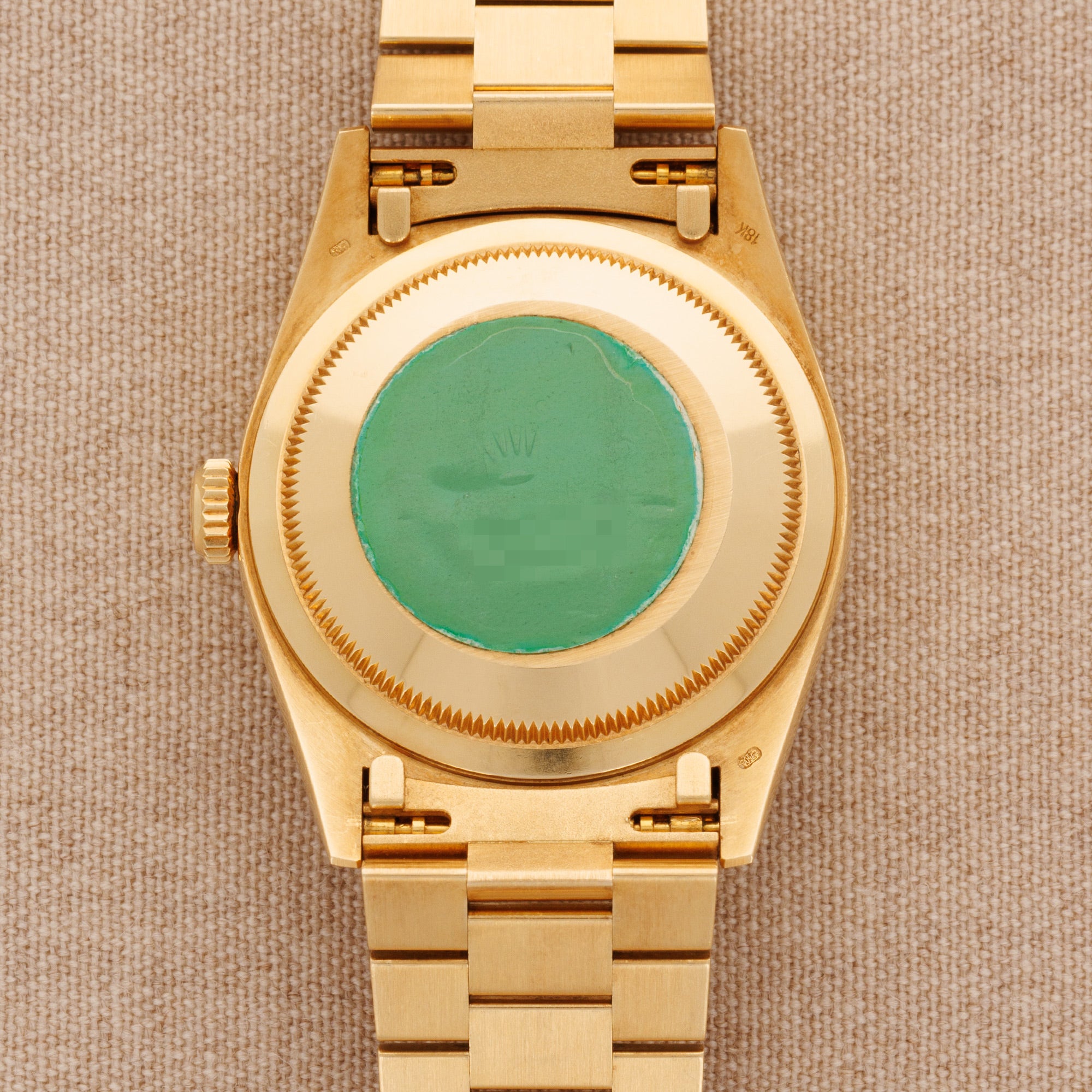 Rolex Yellow Gold Day-Date Lapis Pinball Watch Ref. 18238