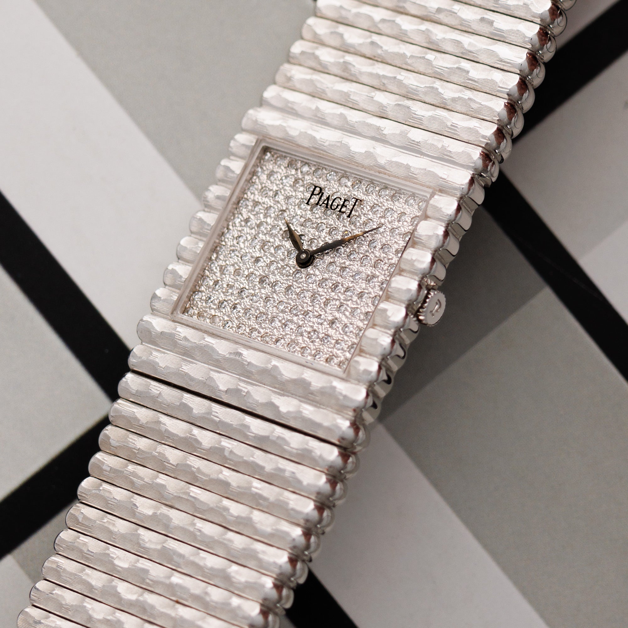 Piaget - Piaget White Gold Diamond Emperador Watch Ref. 9131C20 - The Keystone Watches