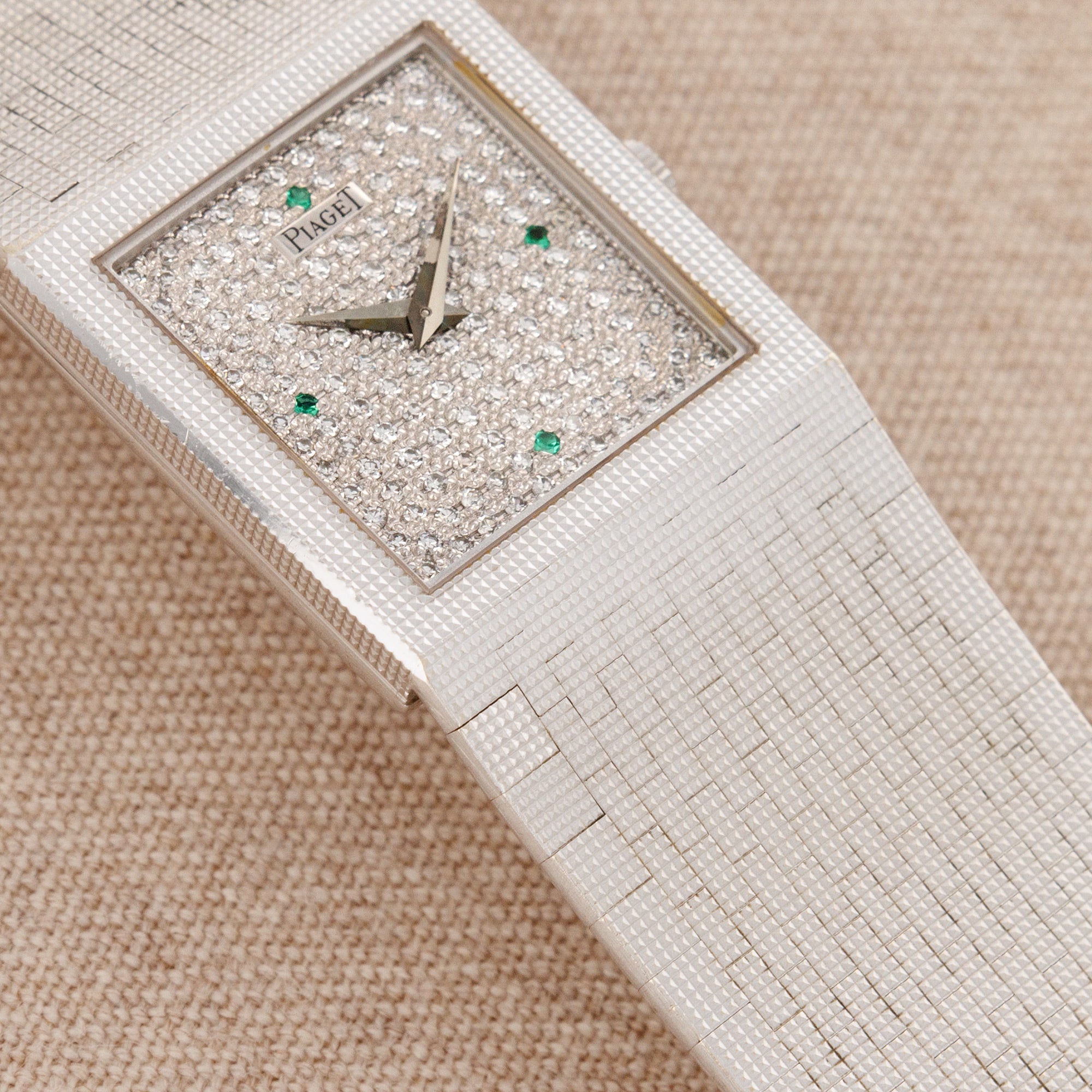 Piaget - Piaget White Gold Diamond Watch Ref. 9131C4 - The Keystone Watches