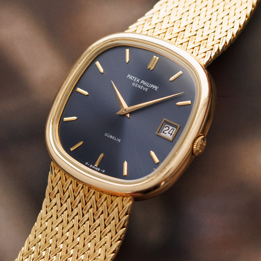 Patek Philippe Yellow Gold Ref. 3604 Retailed by Gubelin