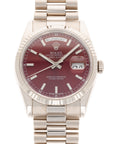 Rolex - Rolex White Gold Day Date Ref. 118239 with Cherry Dial - The Keystone Watches