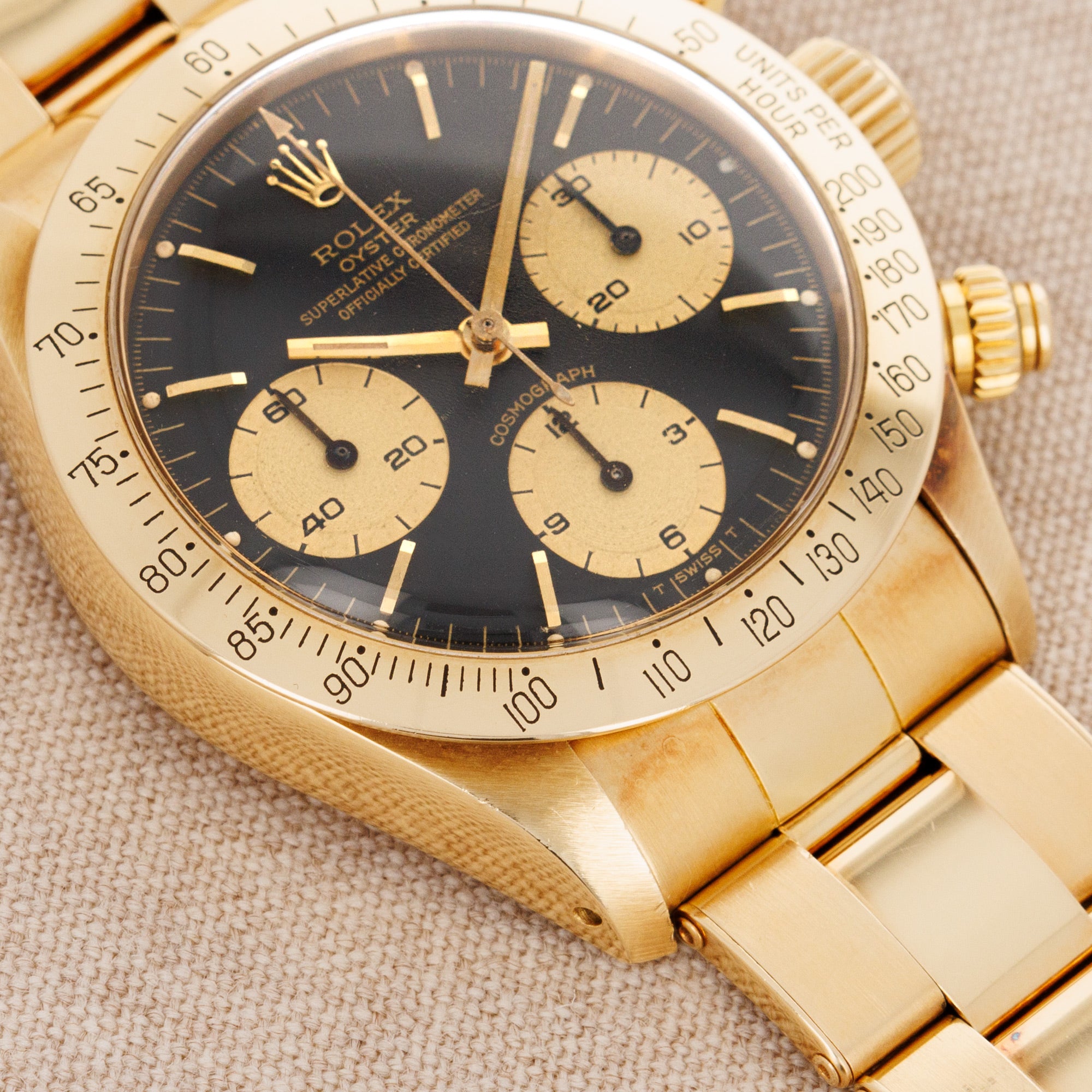 Rolex Yellow Gold Daytona Watch Ref. 6265