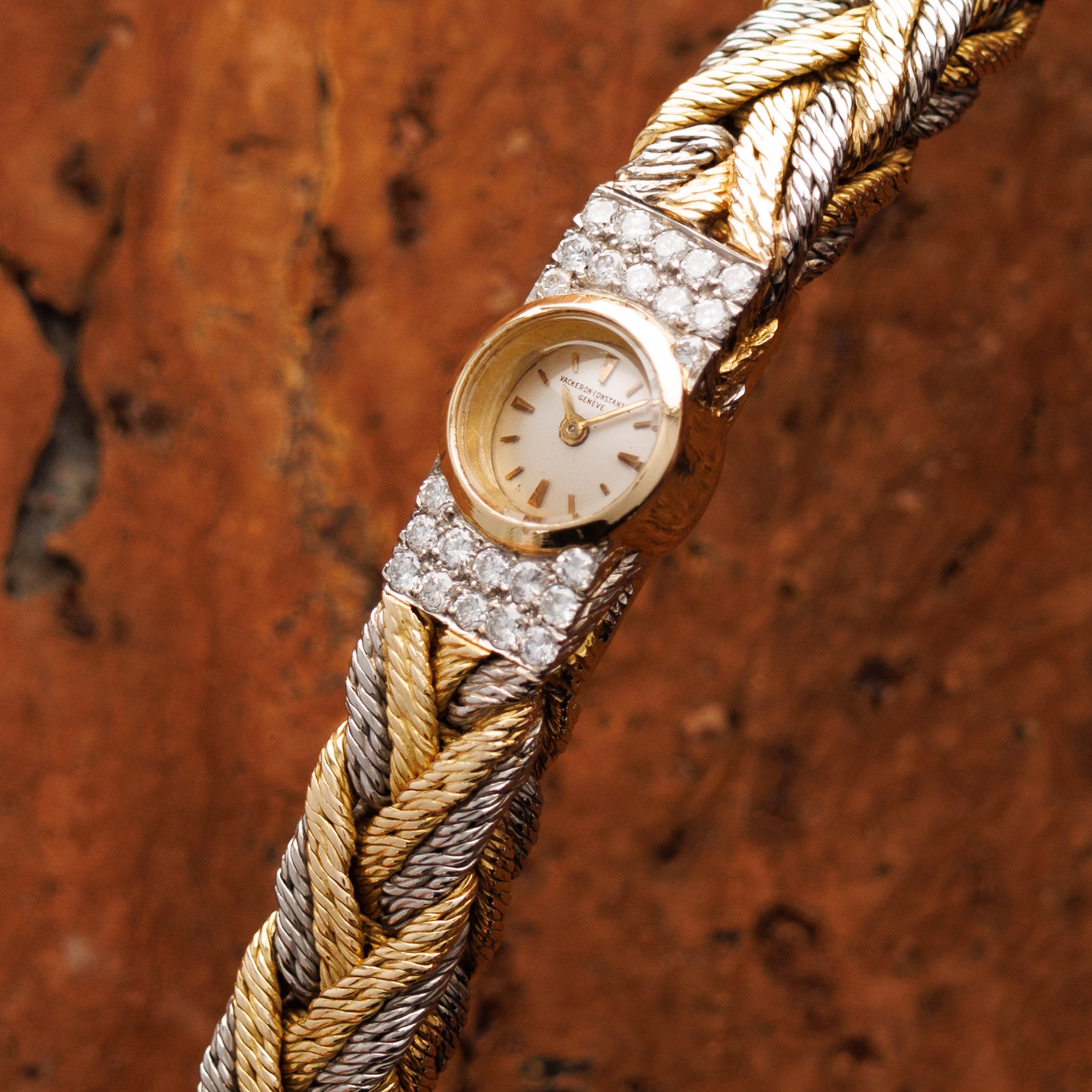 Vacheron Constantin - Vacheron Constantin Platinum & Gold Diamond Watch by George Lenfant - The Keystone Watches
