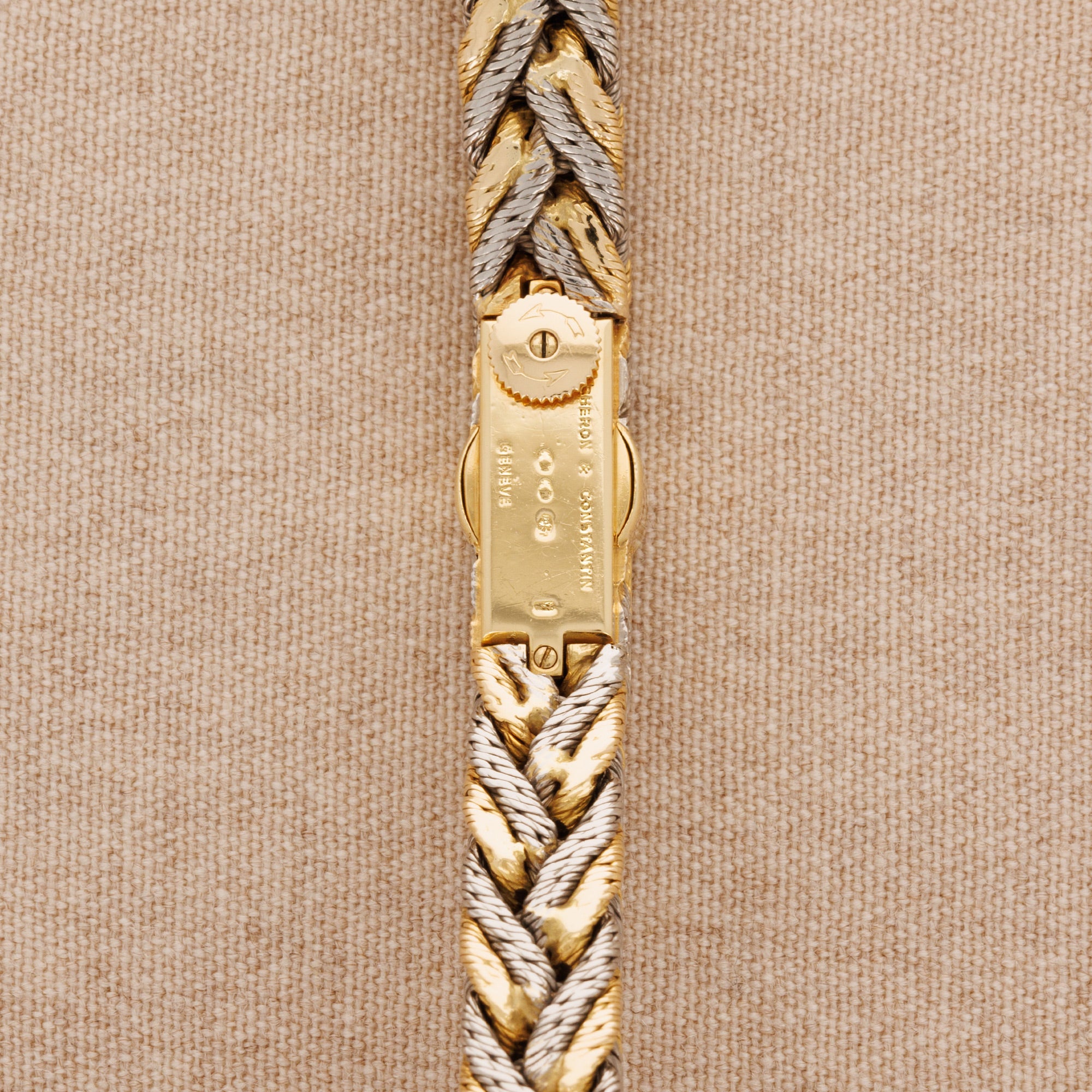 Vacheron Constantin - Vacheron Constantin Platinum &amp; Gold Diamond Watch by George Lenfant - The Keystone Watches