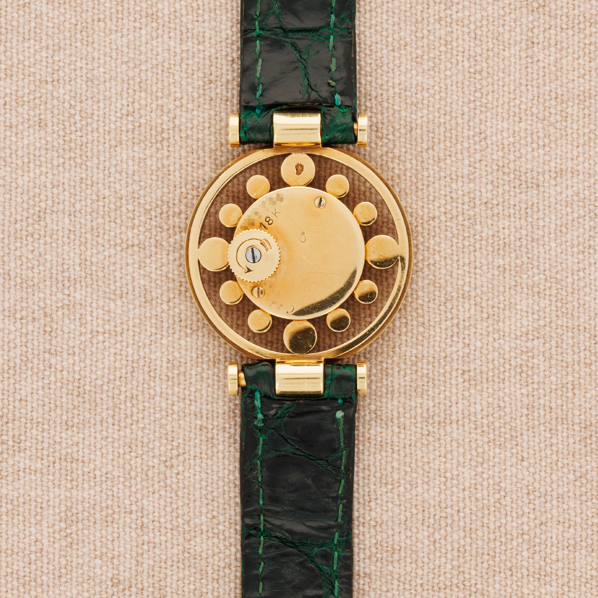 Cartier - Cartier Yellow Gold Helm Watch - The Keystone Watches
