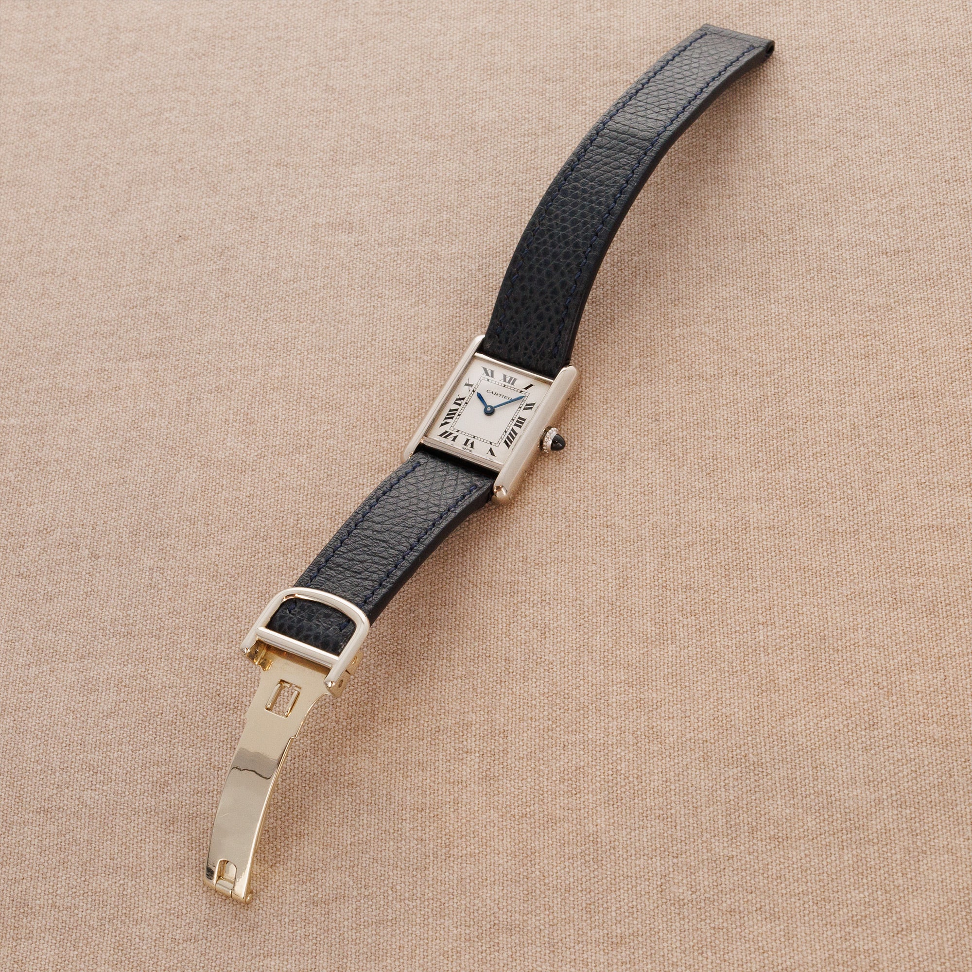 Cartier - Cartier White Gold Tank Watch - The Keystone Watches