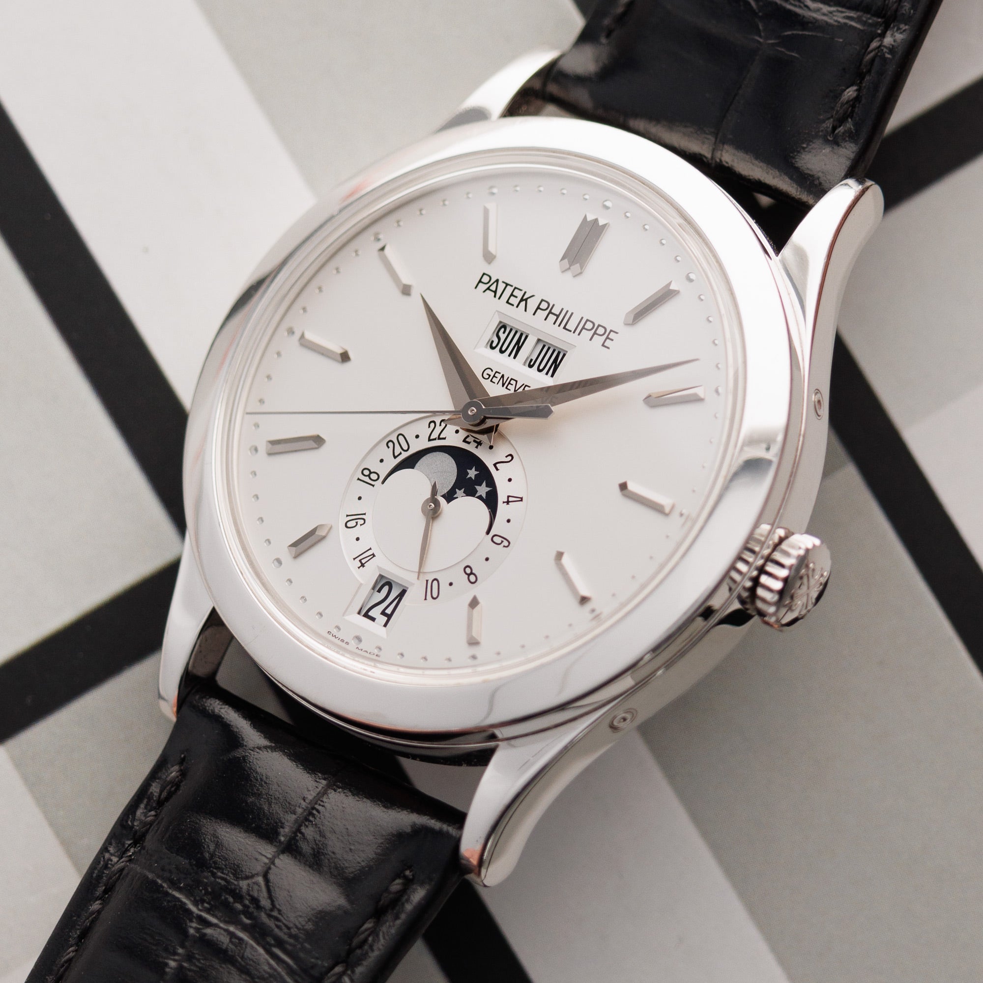 Patek Philippe - Patek Philippe White Gold Annual Calendar Watch Ref. 5396 - The Keystone Watches