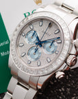 Rolex Platinum Daytona Ref. 116576TBR with Baguette Diamonds