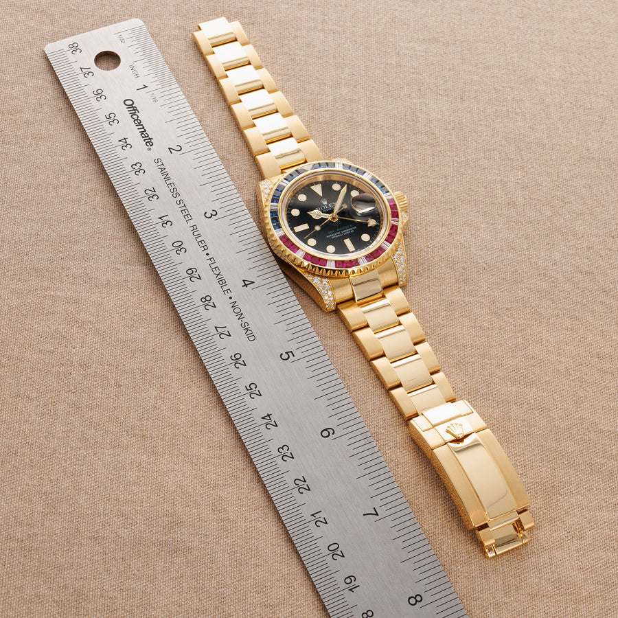 Jam rolex gmt on sale master ii original